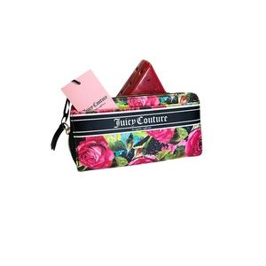 Juicy Couture floral wallet NWT